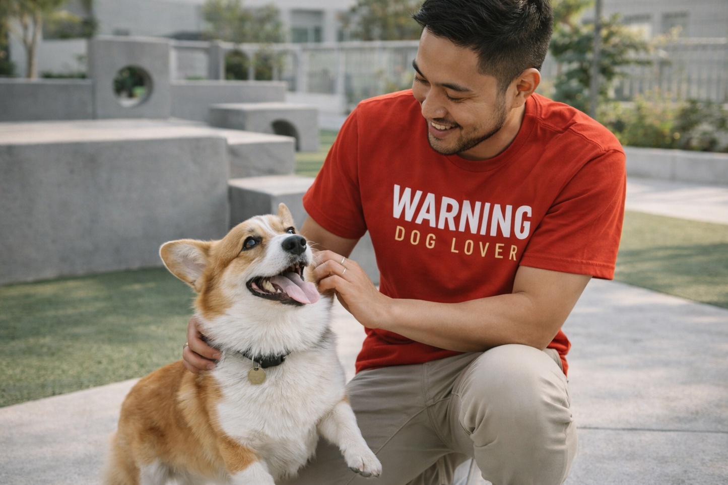 WARNING DOG LOVER Signature Tee (Pre-Order ONLY)