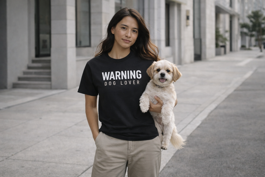 WARNING DOG LOVER Signature Tee (Pre-Order ONLY)